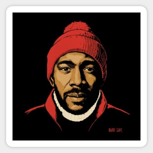 Marvin Gaye // 90s Style Sticker